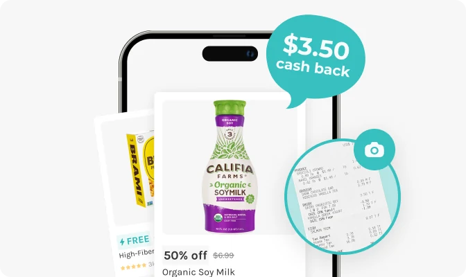 Offers on your phone, scan your receipt, earn cash back