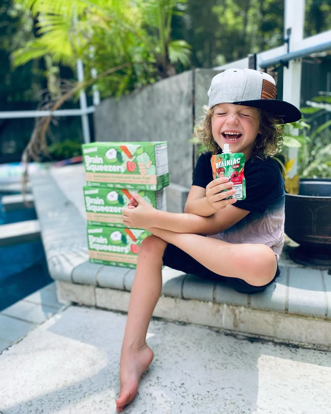 Social Nature memberβs Brainiac kidsβ toothpaste