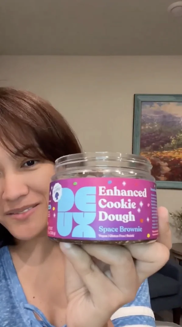 Social Nature memberβs DEUX edible cookie dough